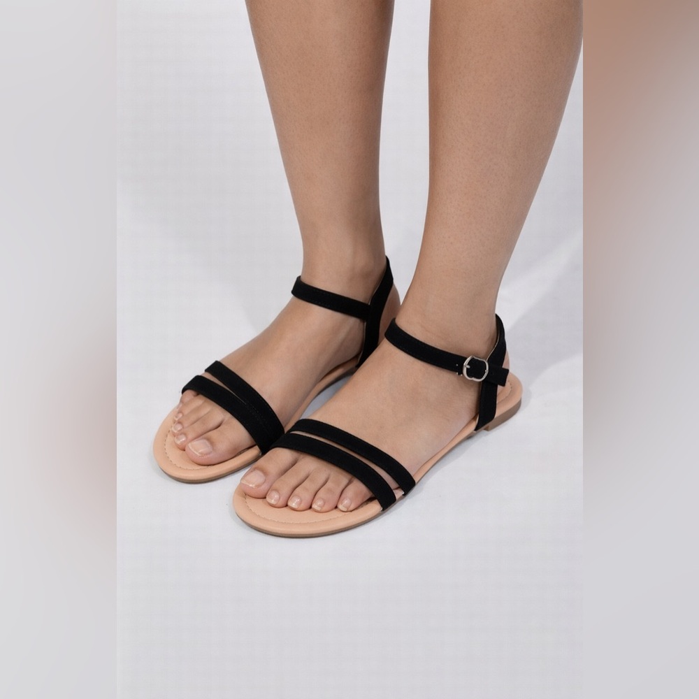 Women’s Black Open Toe Sandals
